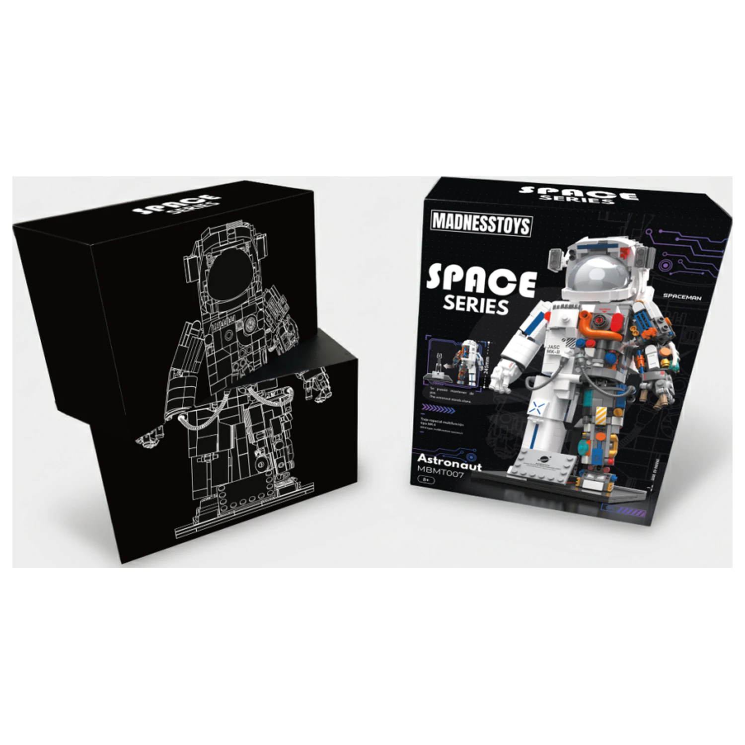 POP SERIES Construction Kit Astronaut 900 szt. zdjęcie produktu