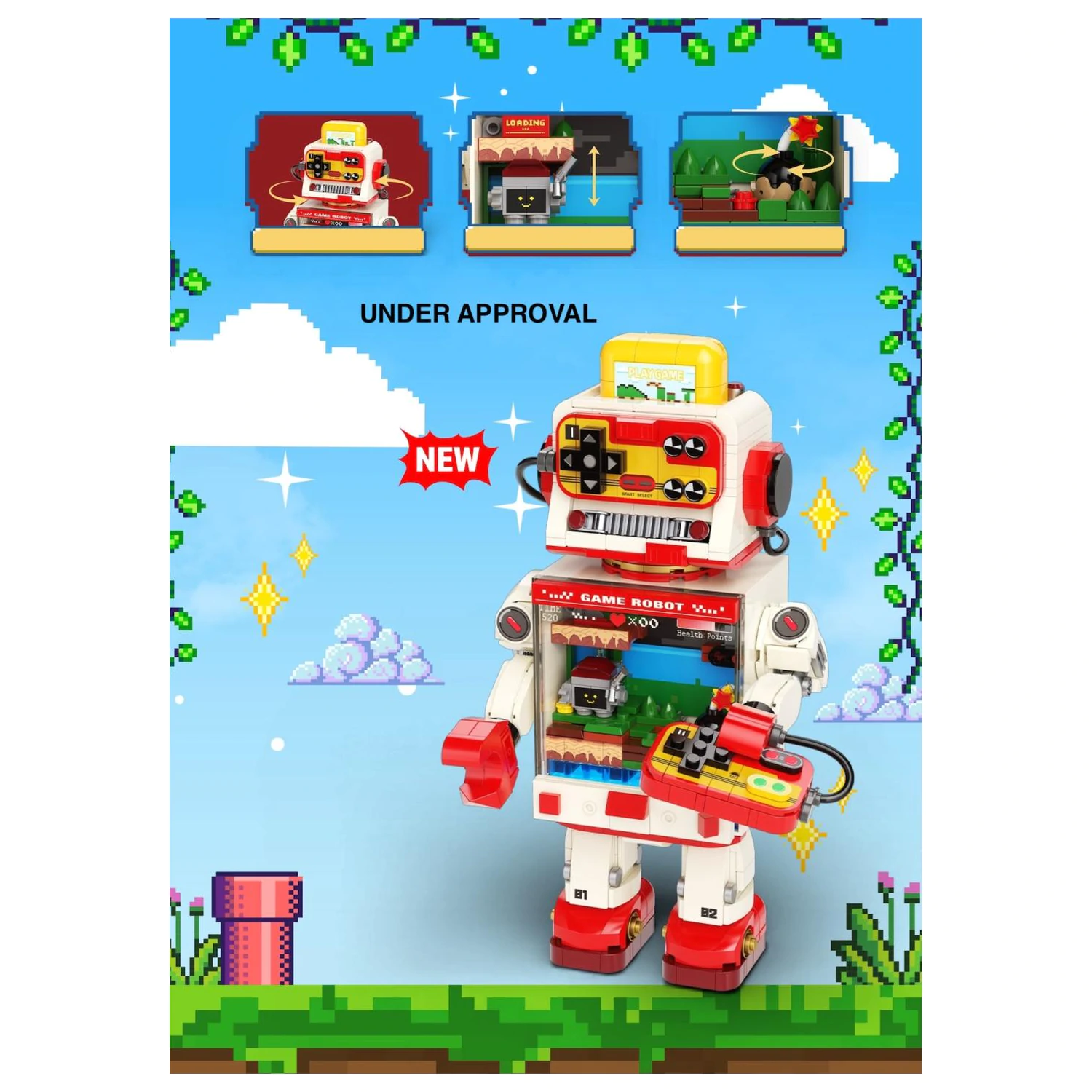 POP Series Zestaw konstrukcyjny Gra Robot zdjęcie produktu
