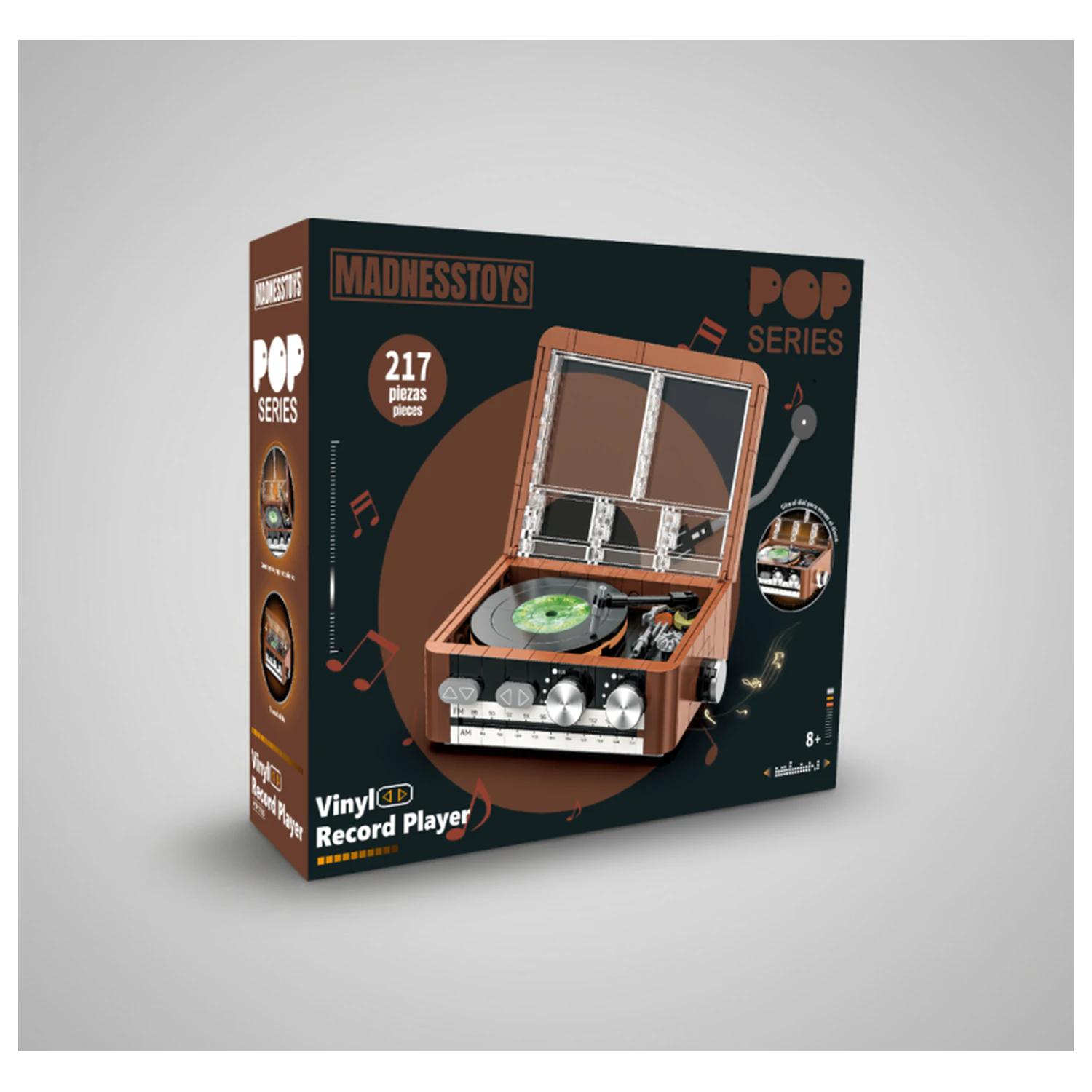 POP! Series Zestaw Konstrukcyjny Vinyl Record Player 217 szt. zdjęcie produktu