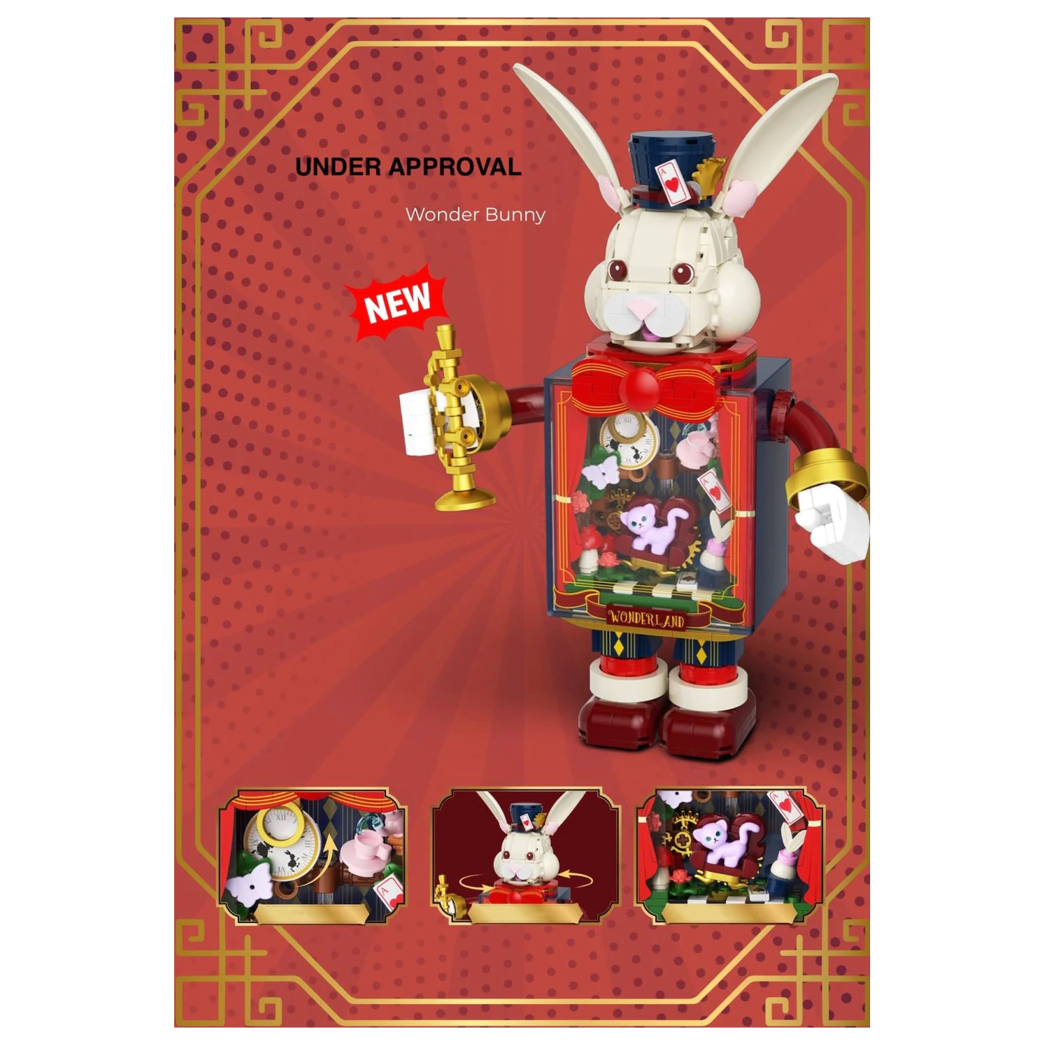 POP Series Zestaw konstrukcyjny Wonder Bunny 500 sztuk zdjęcie produktu