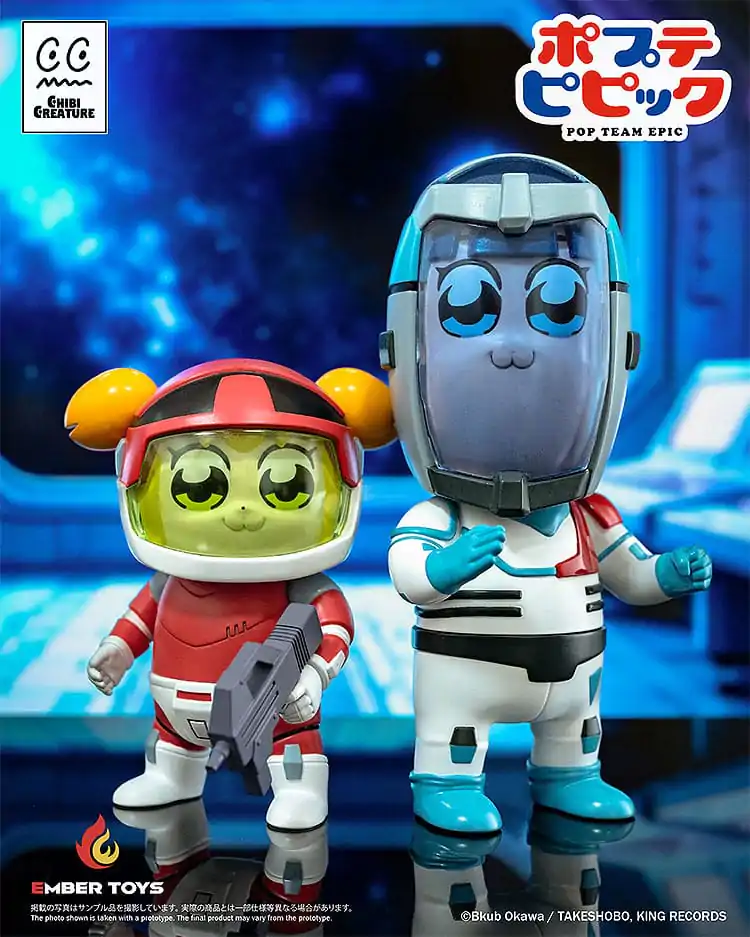 Pop Team Epic Figurki Winylowe 2-Pack Chibi Creature Popuko & Pipimi Spacesuit Ver. zdjęcie produktu