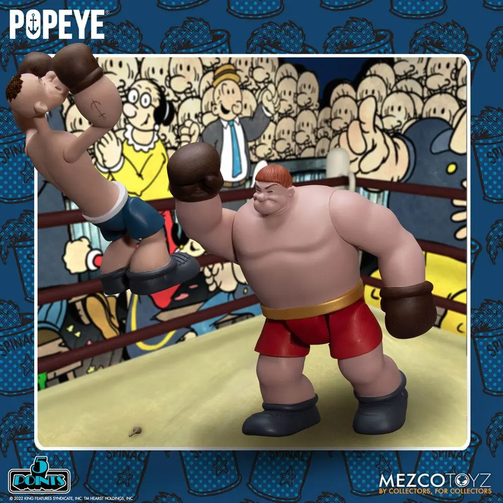 Popeye 5 Points Deluxe Zestaw Figurek Popeye & Oxheart 9 cm zdjęcie produktu