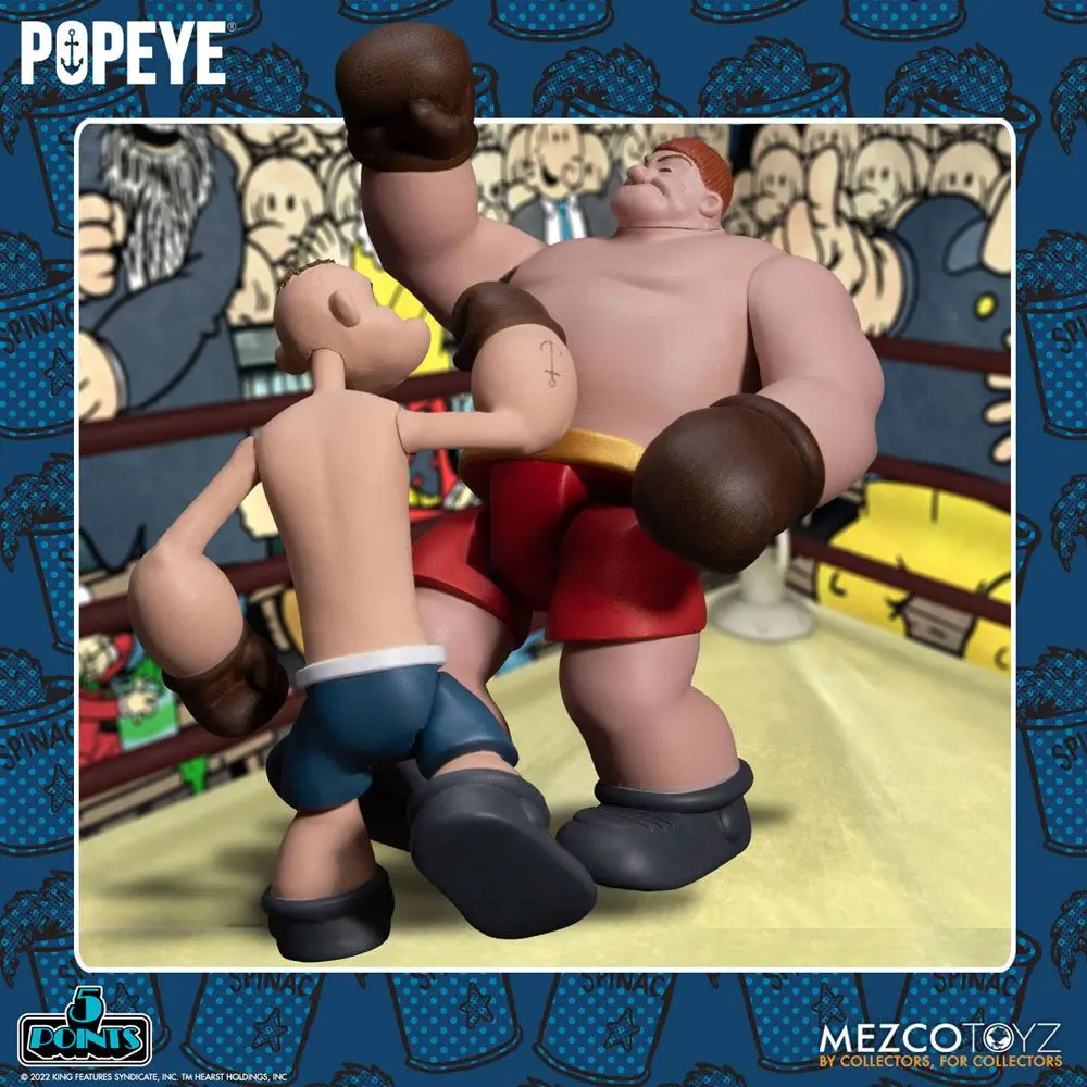 Popeye 5 Points Deluxe Zestaw Figurek Popeye & Oxheart 9 cm zdjęcie produktu