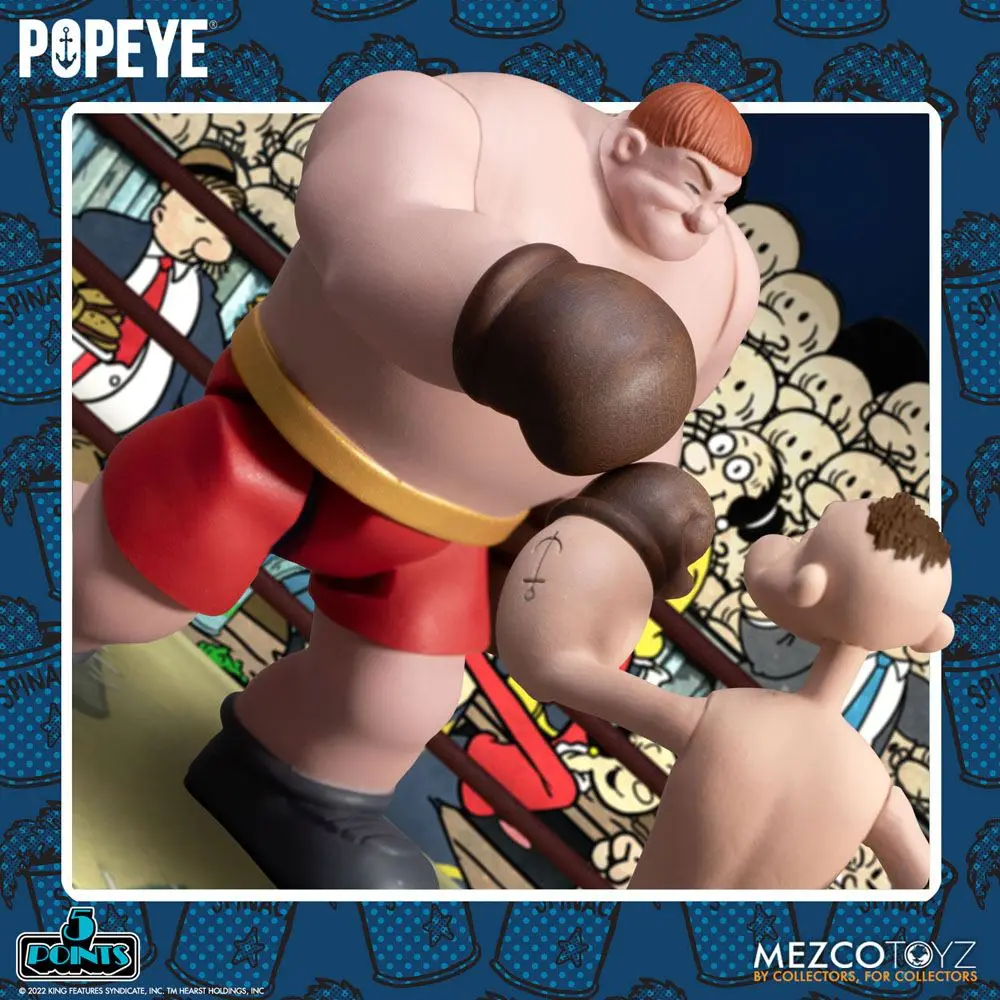 Popeye 5 Points Deluxe Zestaw Figurek Popeye & Oxheart 9 cm zdjęcie produktu