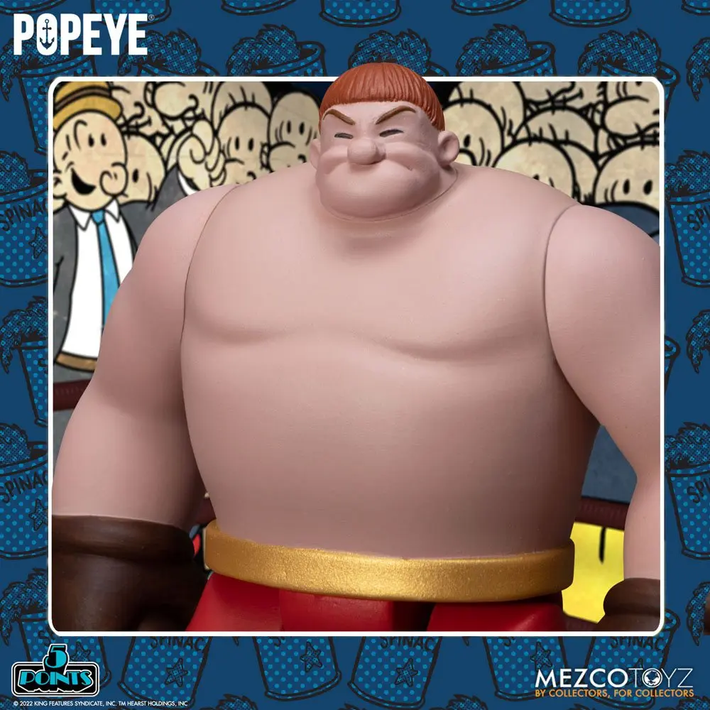 Popeye 5 Points Deluxe Zestaw Figurek Popeye & Oxheart 9 cm zdjęcie produktu