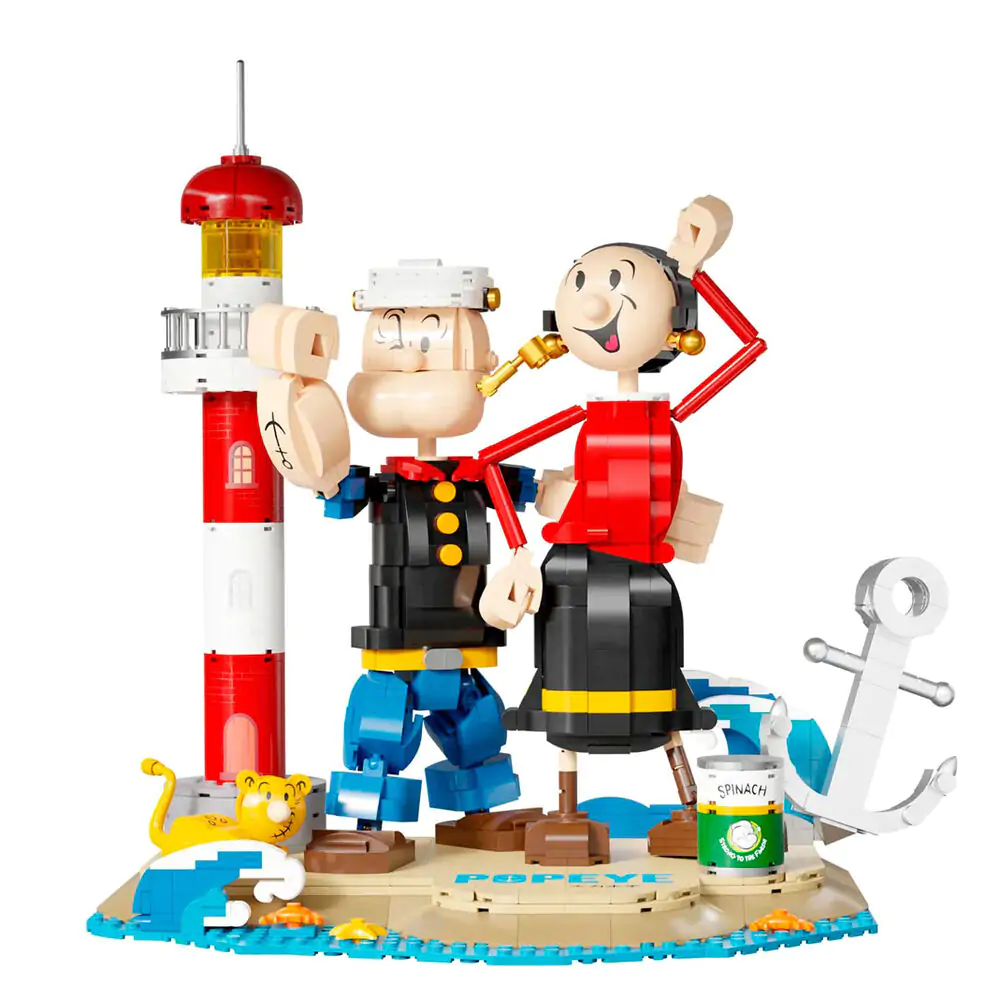 Popeye - Zestaw konstrukcyjny Popeye & Olivia 1500 elementów zdjęcie produktu