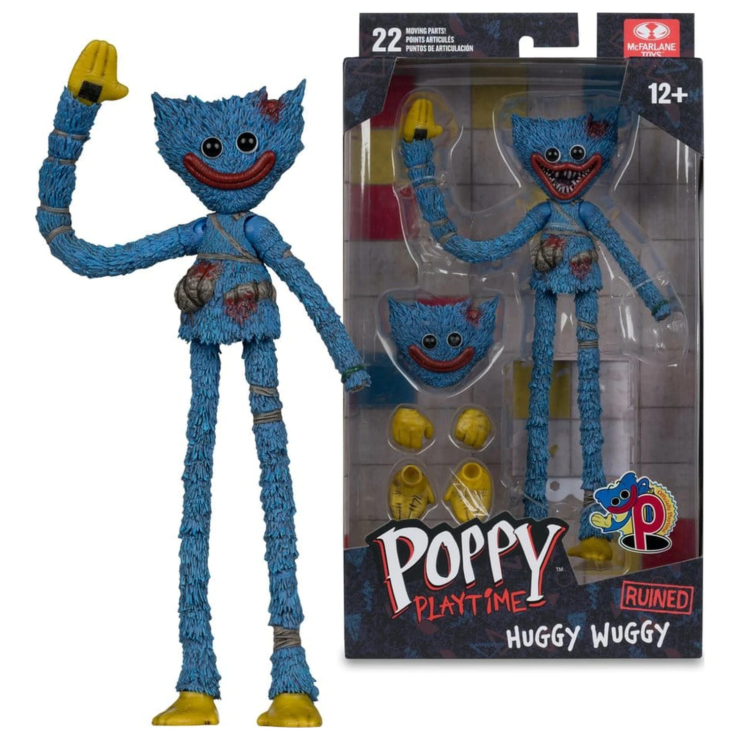 Figurka Poppy Playtime Action Figure Huggy Wuggy Ruined 19 cm zdjęcie produktu