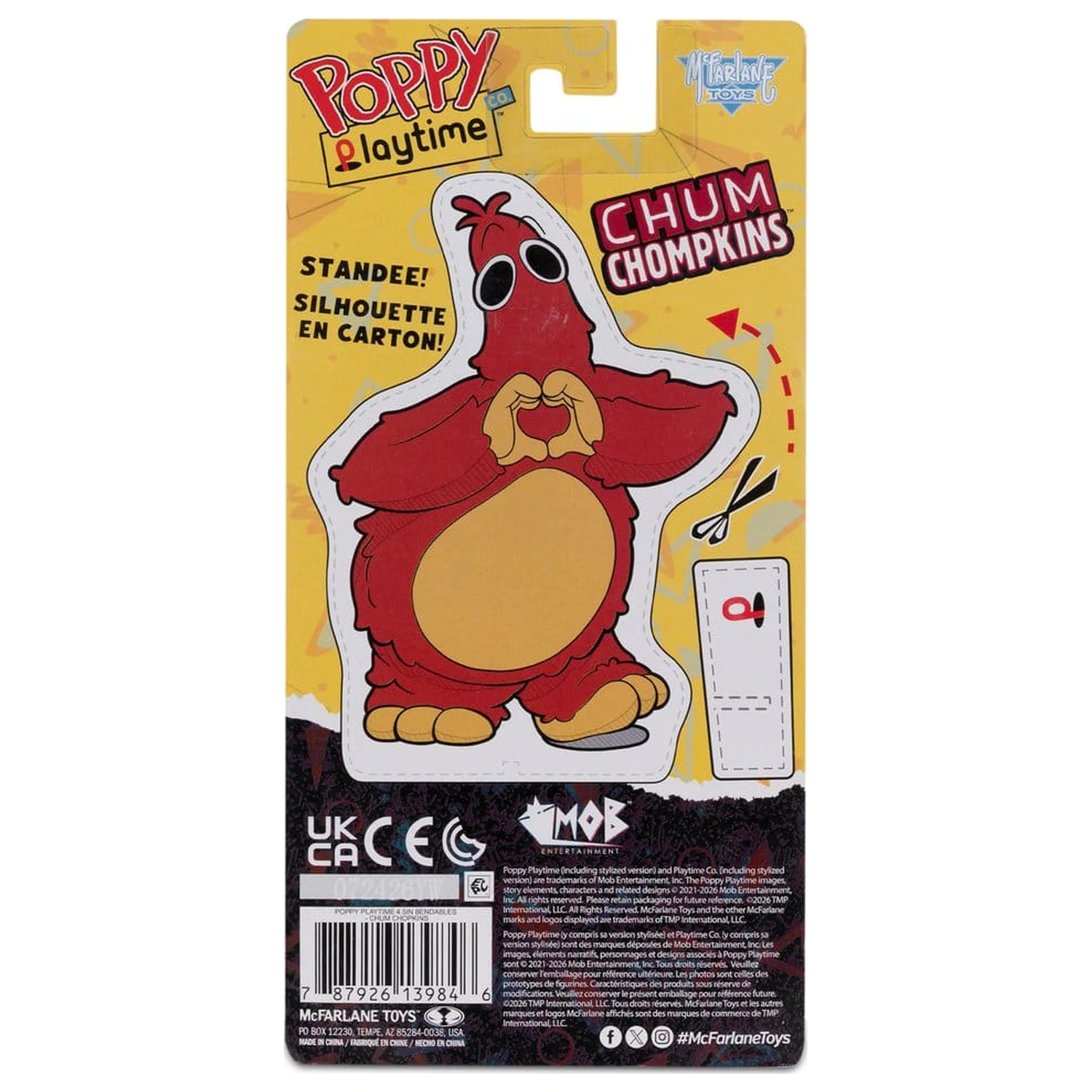 Poppy Playtime Bendables Figurka akcji Chum Chompkins 11 cm zdjęcie produktu