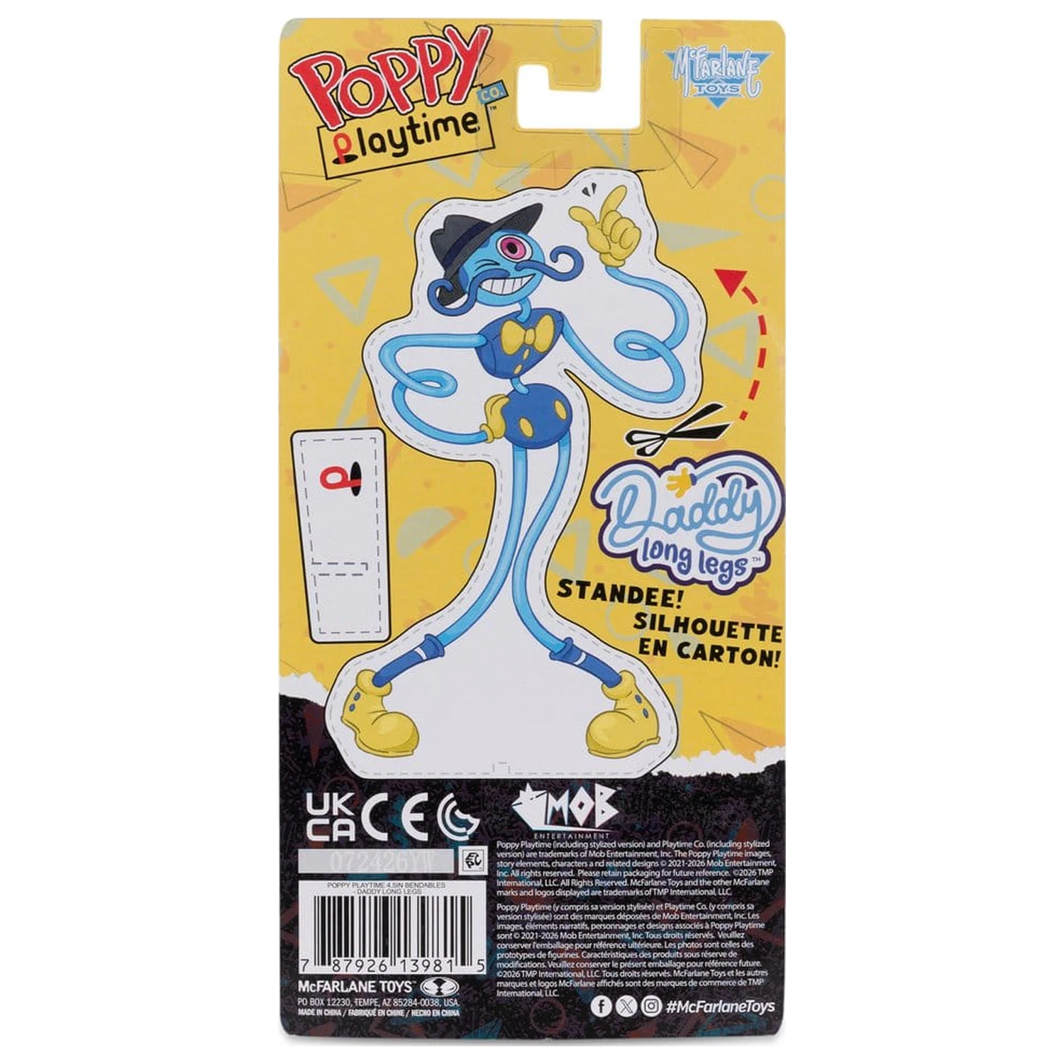 Figurka akcyjna Poppy Playtime Bendables Daddy Long Legs 11 cm zdjęcie produktu