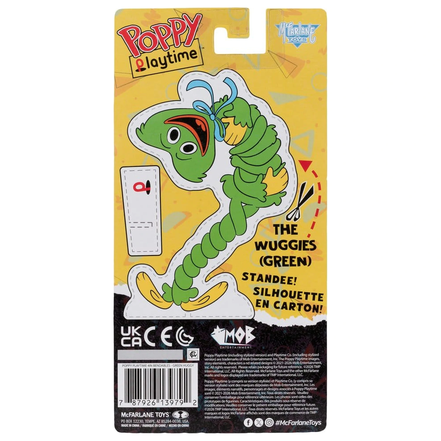 Poppy Playtime Bendables Elastyczna figurka Green Huggy Wuggy 11 cm zdjęcie produktu