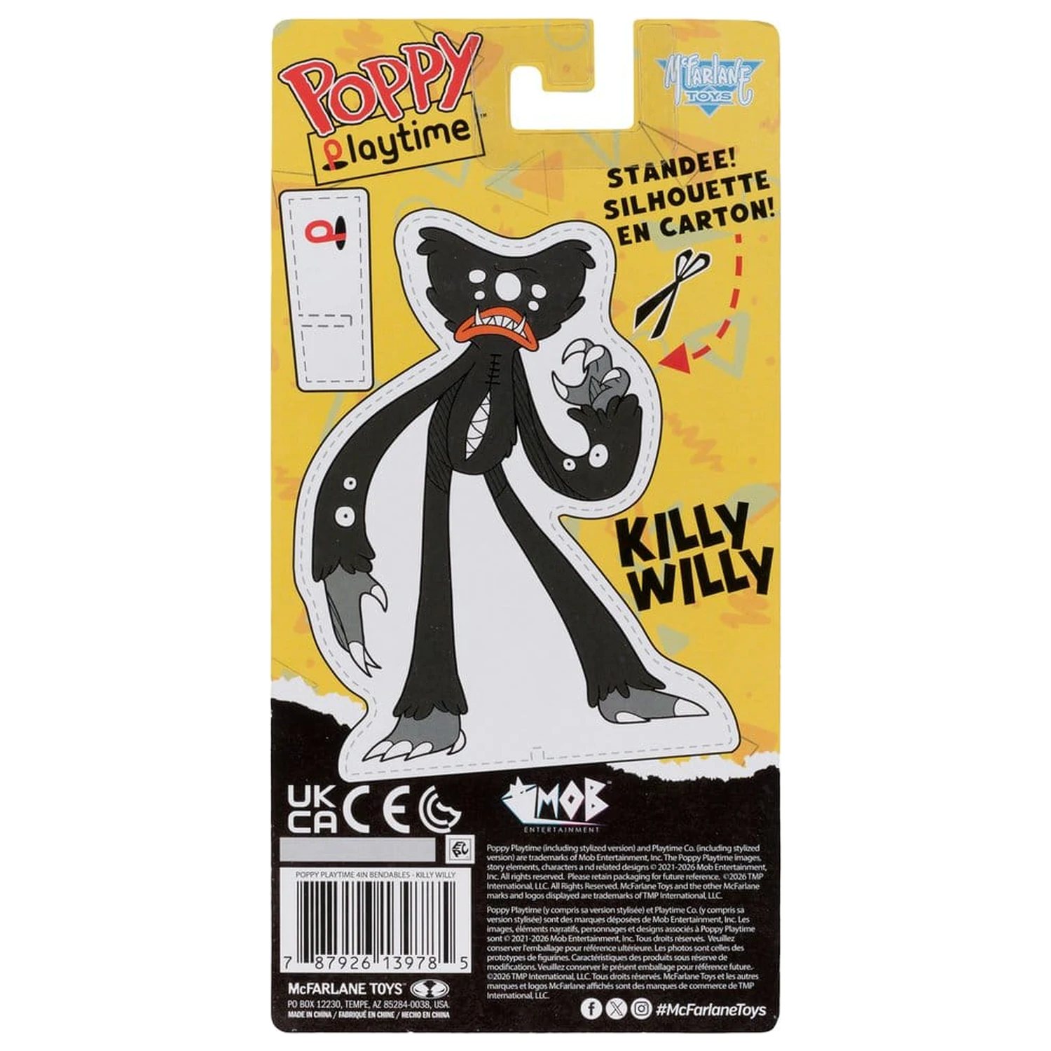Poppy Playtime Bendables Zginana Figurka Killy Willy 11 cm zdjęcie produktu