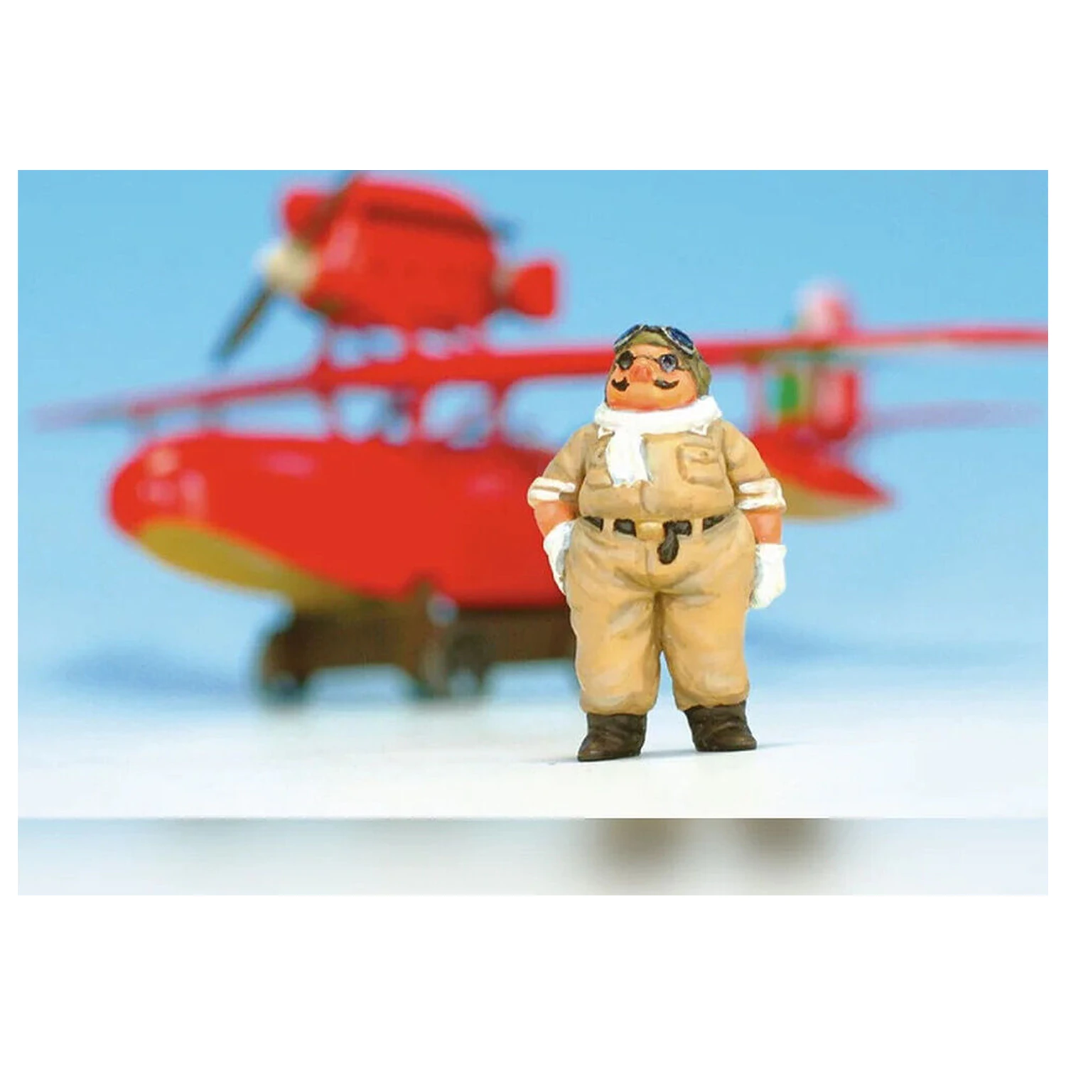 Porco Rosso Savoia S.21 Seaplane model kit + figurka Porco Rosso zdjęcie produktu