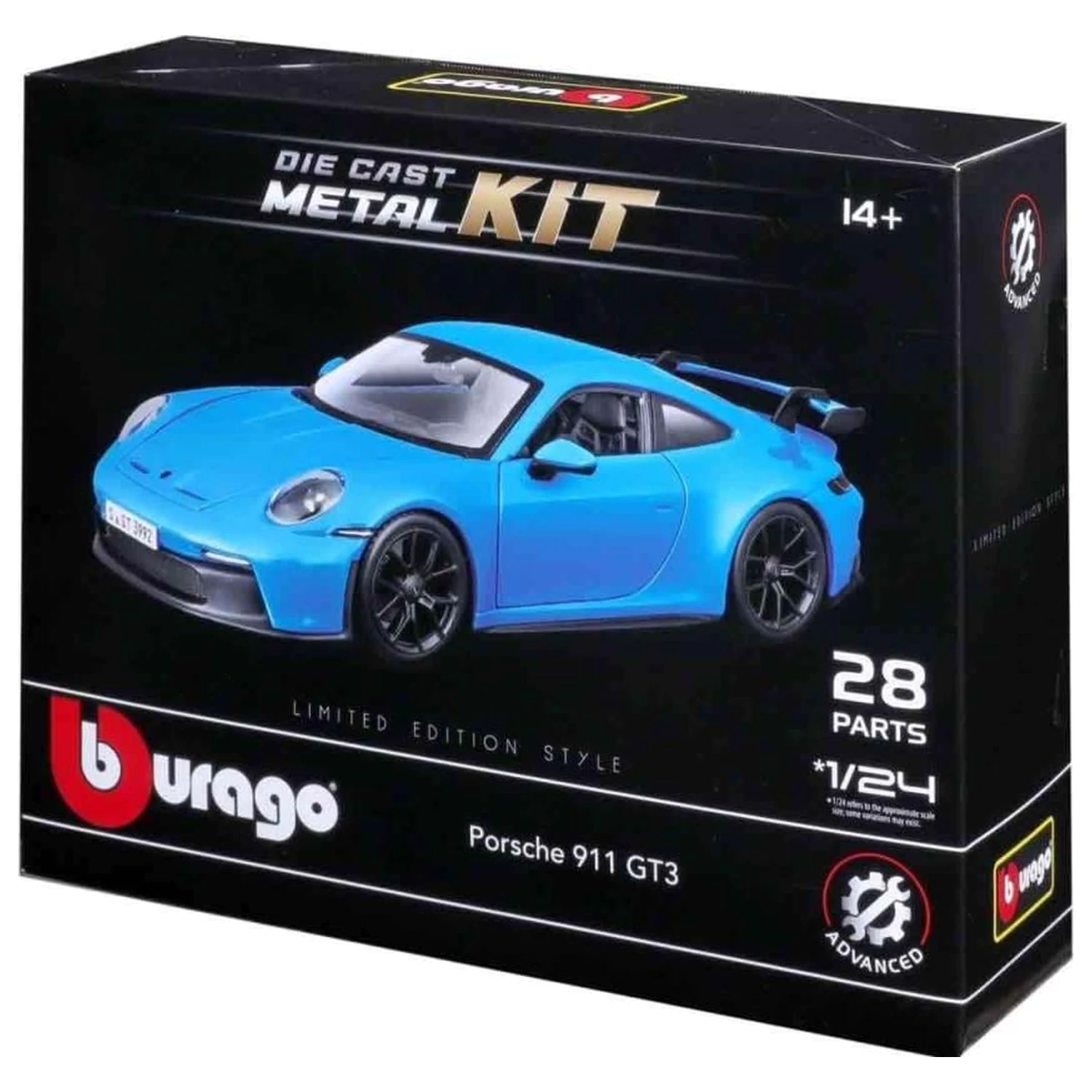 Zestaw Modelarski Porsche 911 GT3 1/24 zdjęcie produktu