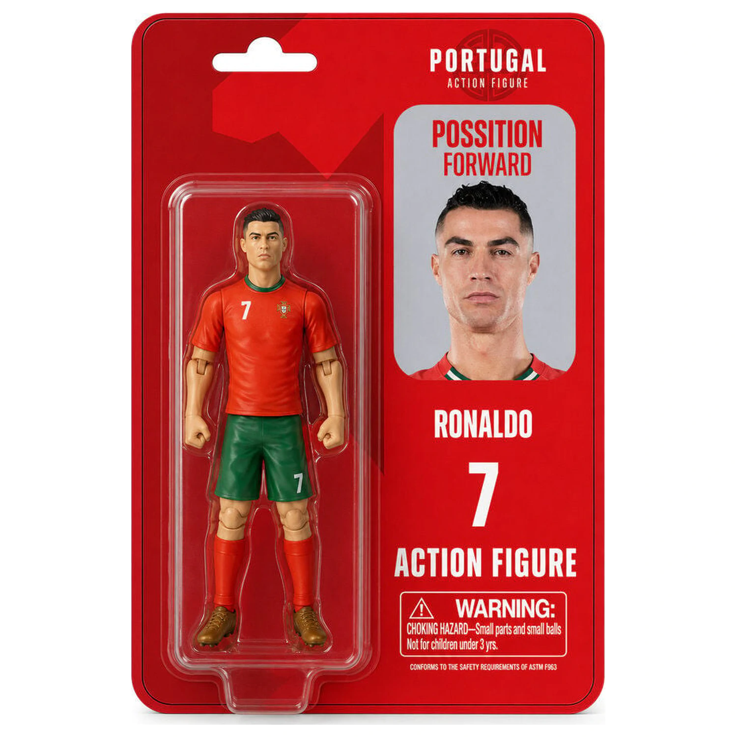 Portugal Cristiano Action figure 10cm zdjęcie produktu
