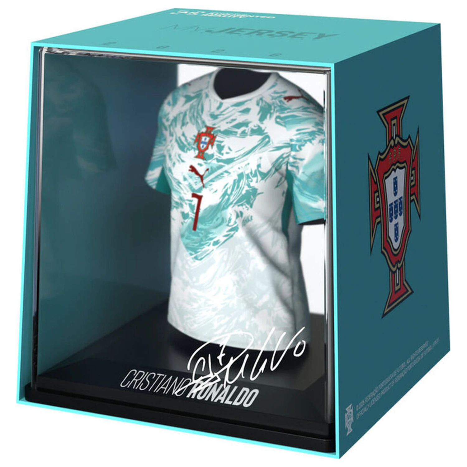 Portugalia Cristiano Ronaldo mini koszulka figurka zdjęcie produktu