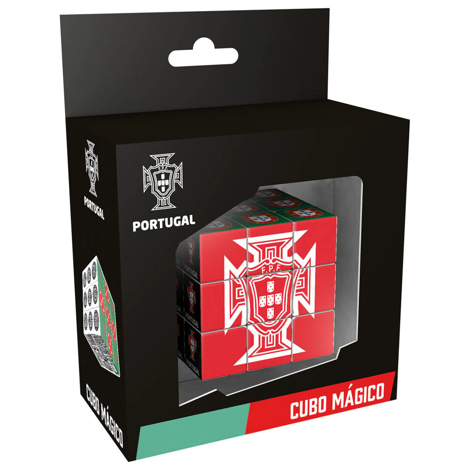 Portugalia FPF zestaw kostek do układania puzzli 6 cm zdjęcie produktu