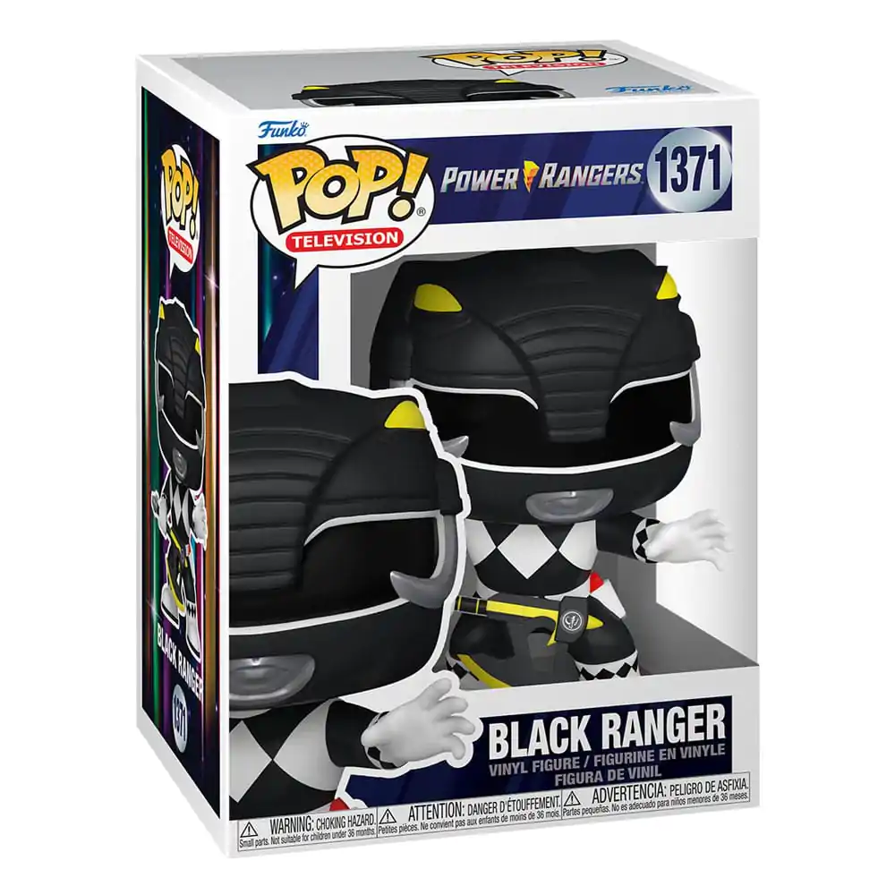 Power Rangers 30th POP! TV Figurka Vinyl Czarny Ranger 9 cm zdjęcie produktu