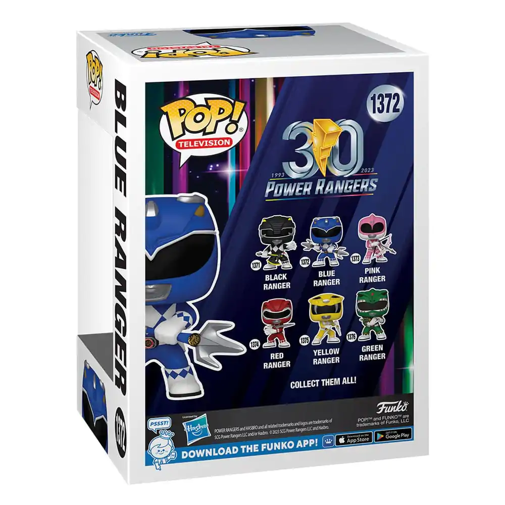 Power Rangers 30th POP! TV Figurka Vinyl Blue Ranger 9 cm zdjęcie produktu