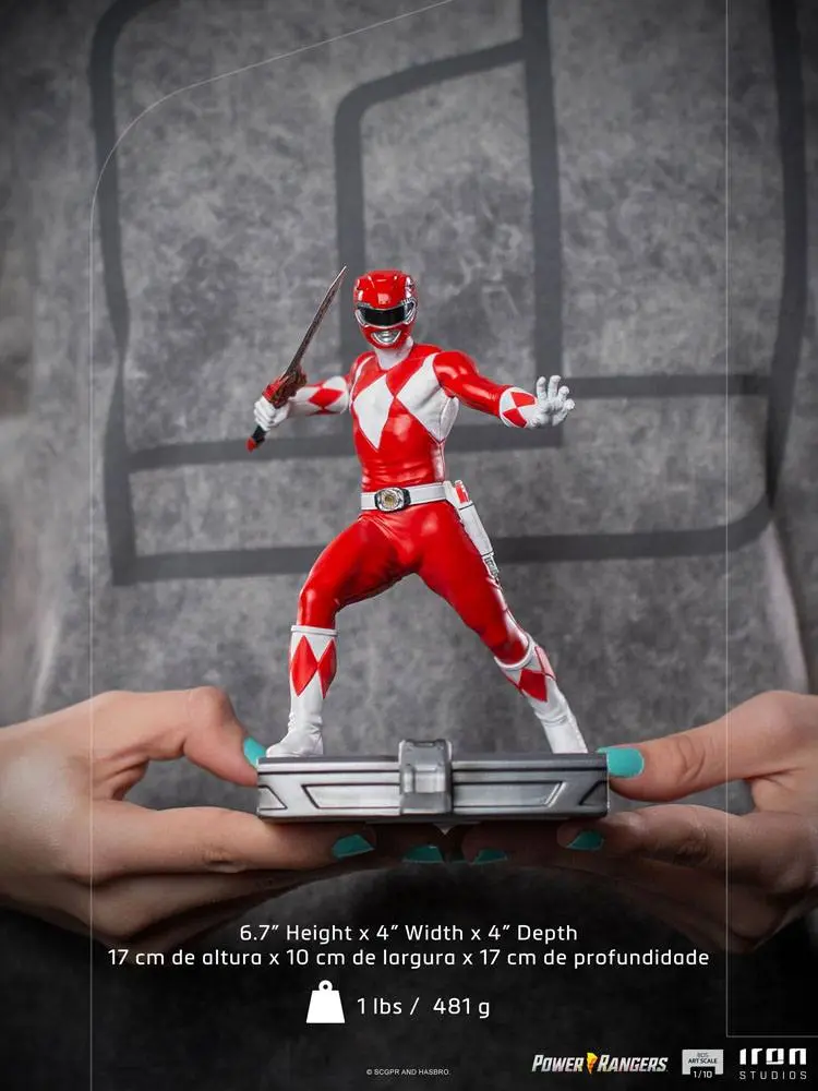 Power Rangers BDS Art Scale Statue 1/10 Red Ranger 17 cm Statua w skali 1/10 zdjęcie produktu