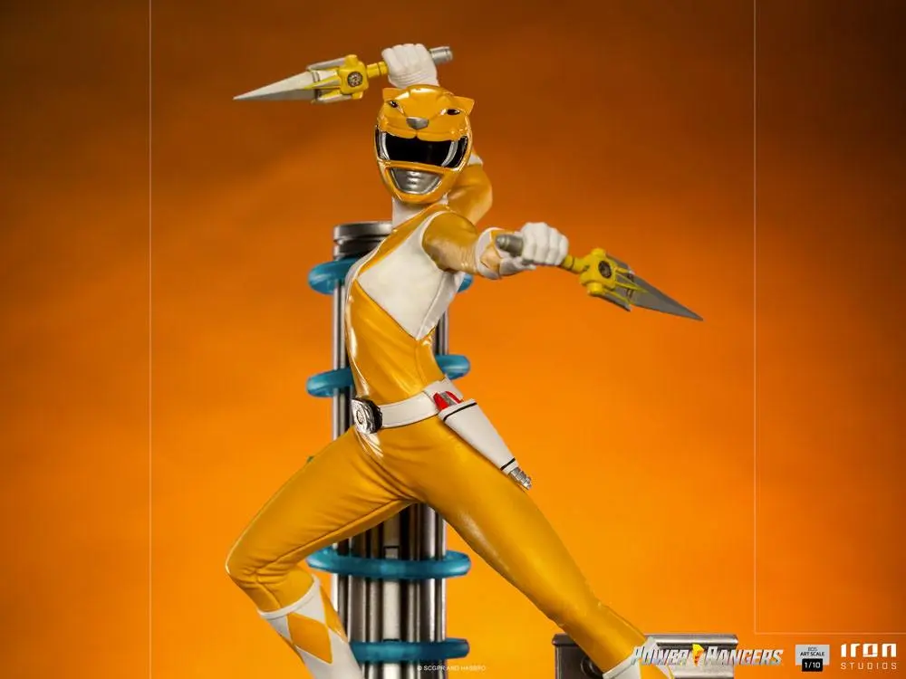 Power Rangers BDS Art Scale Statua 1/10 Żółty Ranger 19 cm zdjęcie produktu