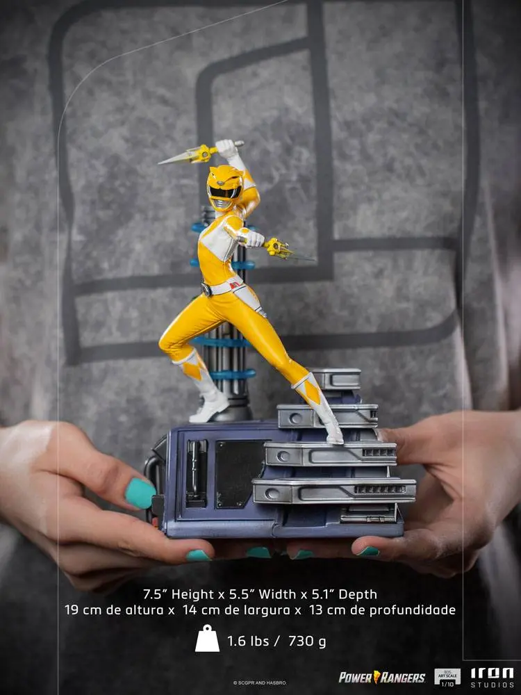 Power Rangers BDS Art Scale Statua 1/10 Żółty Ranger 19 cm zdjęcie produktu