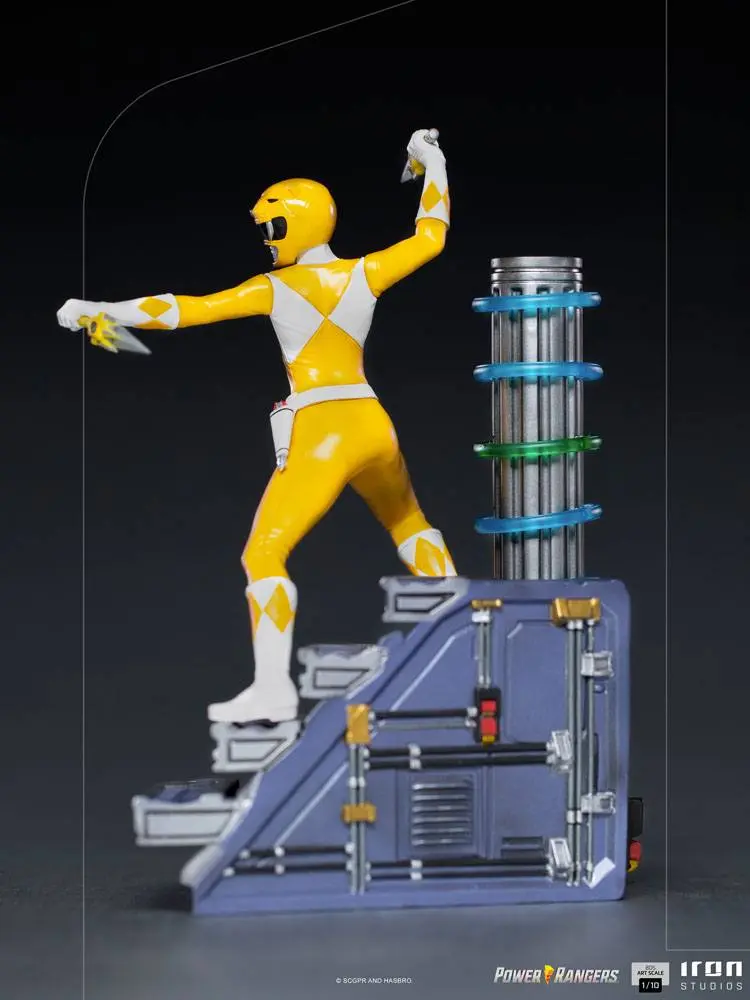 Power Rangers BDS Art Scale Statua 1/10 Żółty Ranger 19 cm zdjęcie produktu