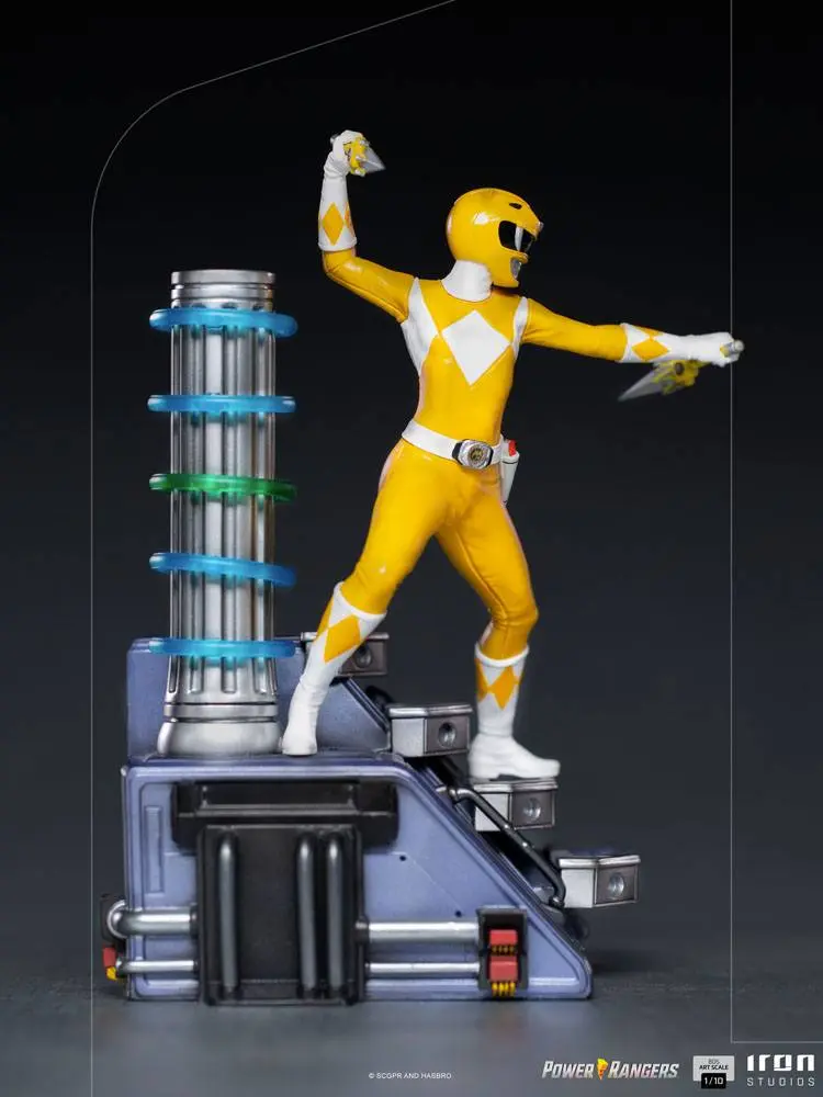 Power Rangers BDS Art Scale Statua 1/10 Żółty Ranger 19 cm zdjęcie produktu