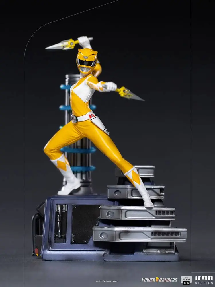 Power Rangers BDS Art Scale Statua 1/10 Żółty Ranger 19 cm zdjęcie produktu
