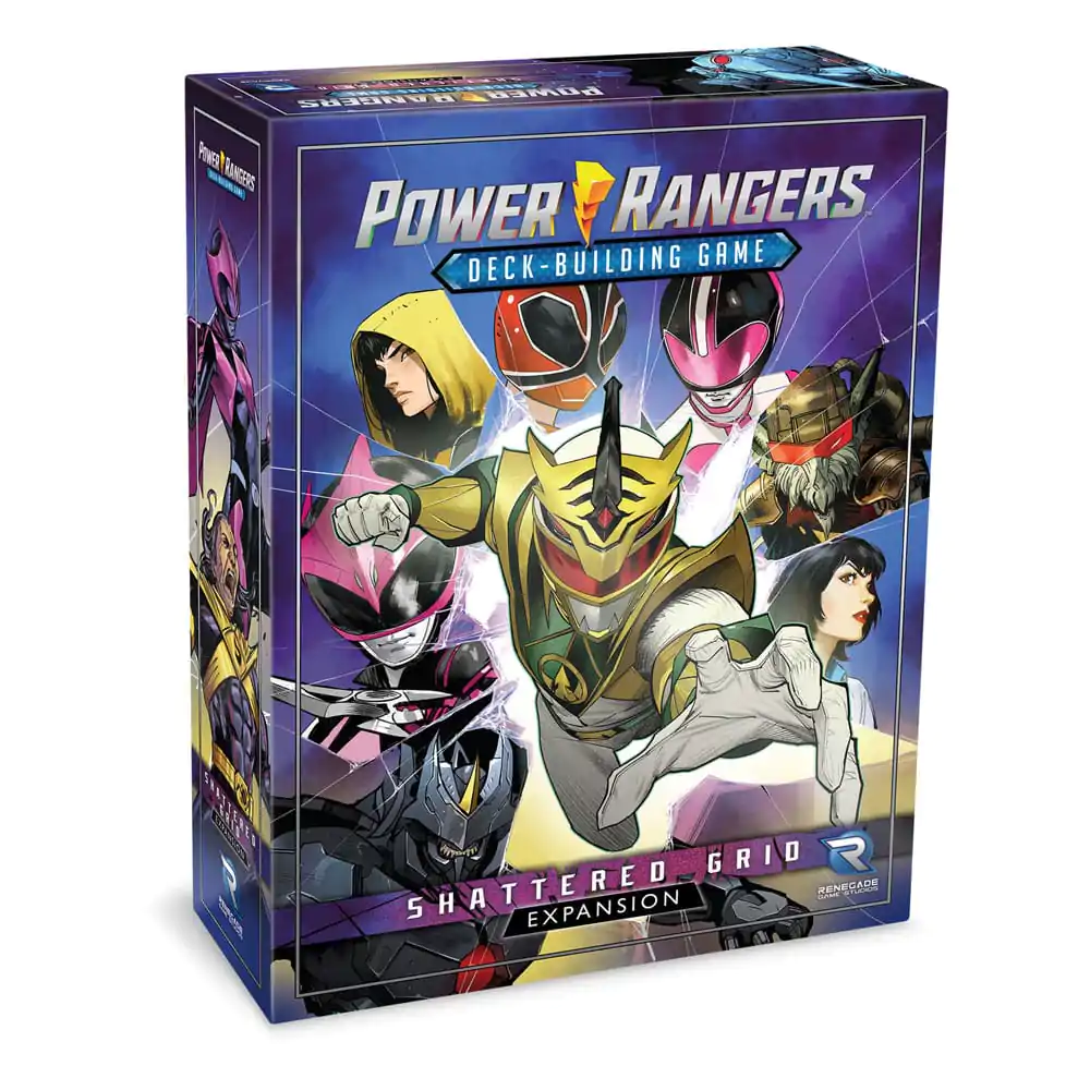 Power Rangers gra karciana Deck-Building Shattered Grid Expansion *English Version* zdjęcie produktu