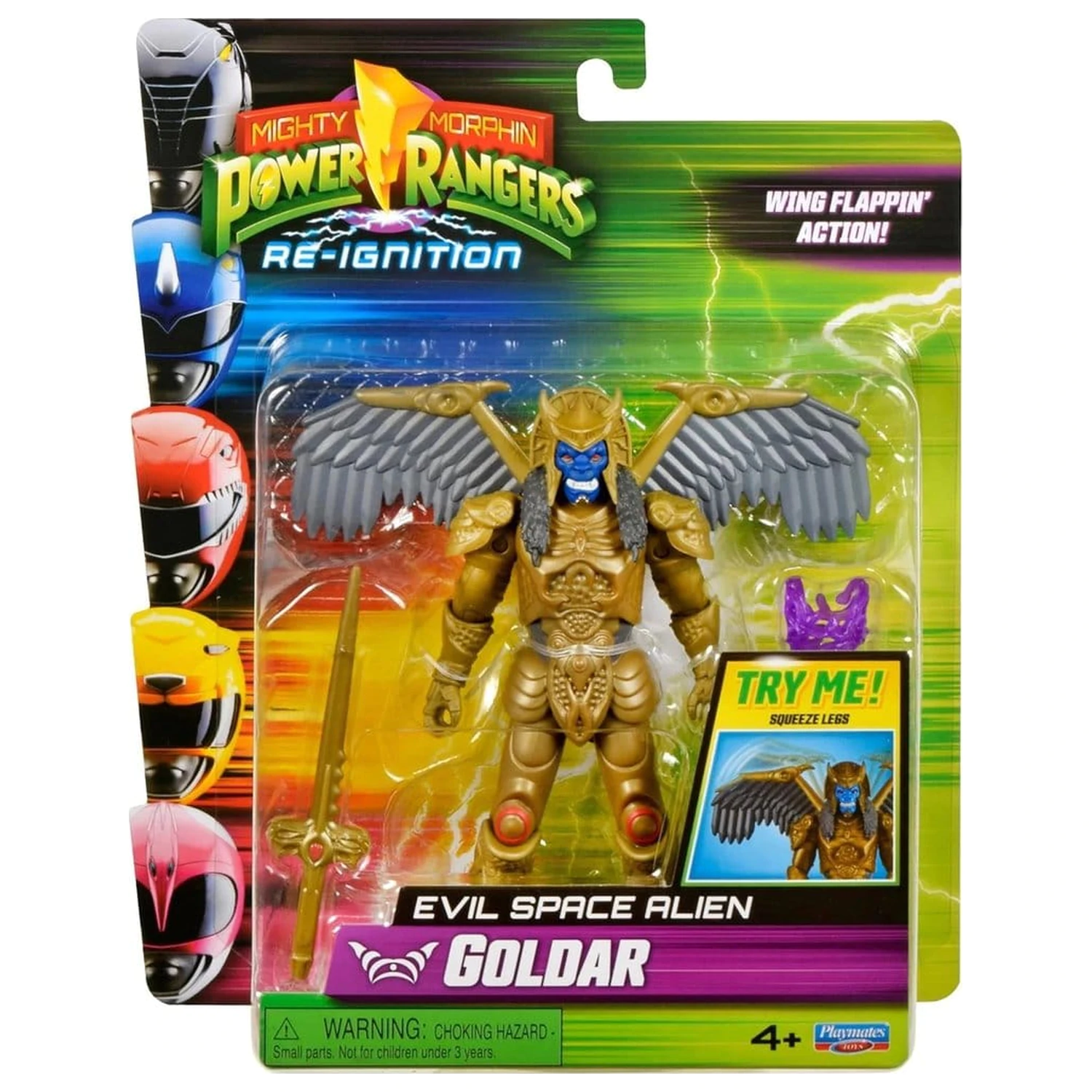 Power Rangers Evil Space Alien Figurka Goldar 13 cm zdjęcie produktu