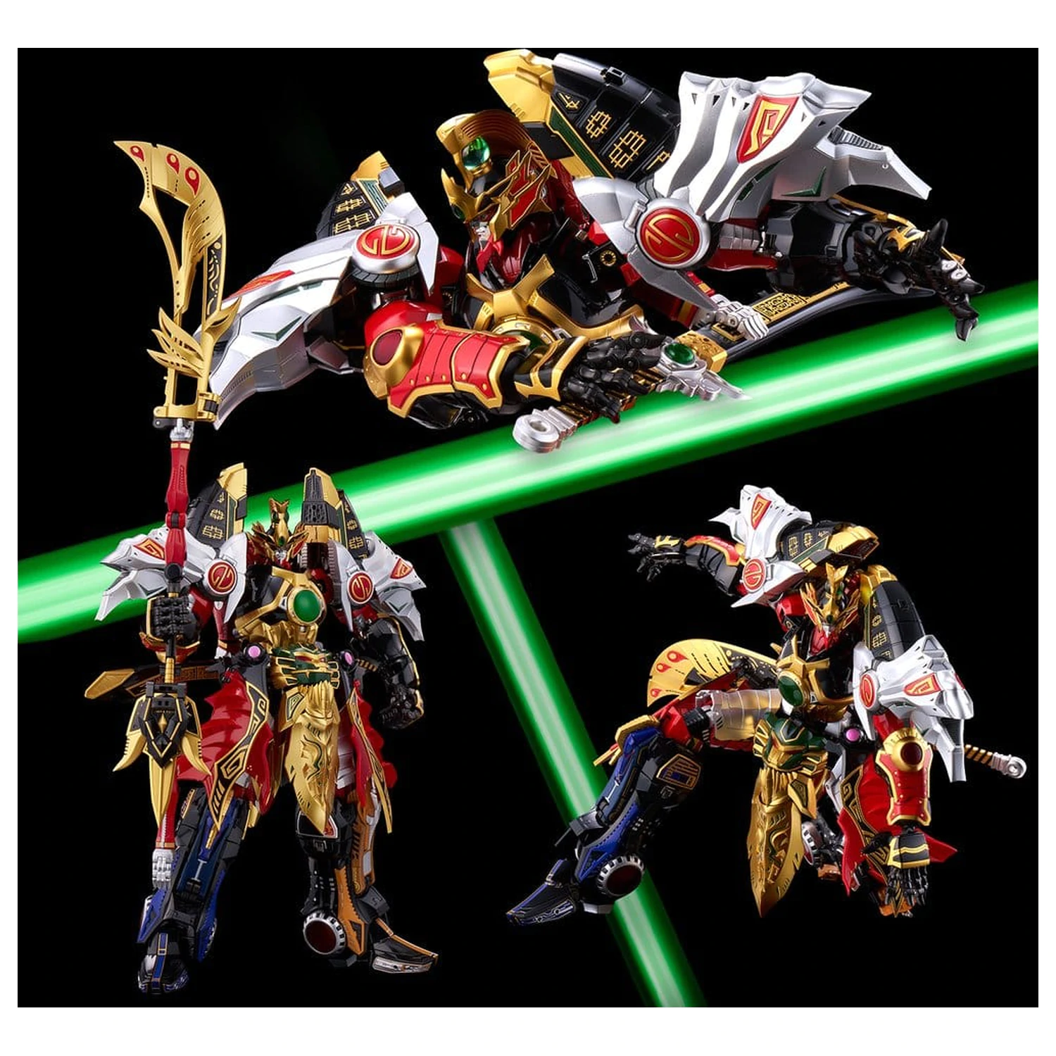 Power Rangers Go! Kuro Kara Combine Figurka Akcji Thunder Megazord 28 cm zdjęcie produktu