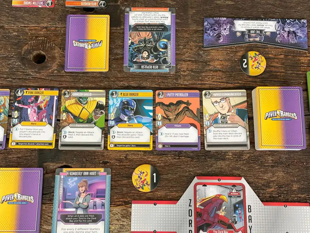Power Rangers gra karciana Deck-Building *Englische Version* zdjęcie produktu