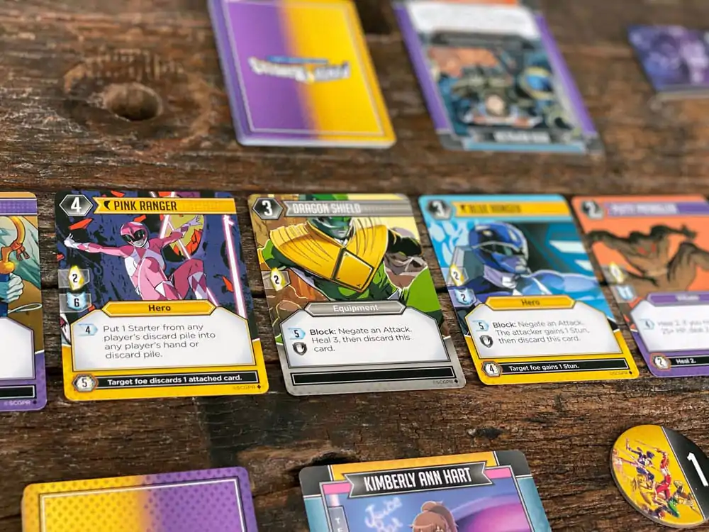 Power Rangers gra karciana Deck-Building *Englische Version* zdjęcie produktu