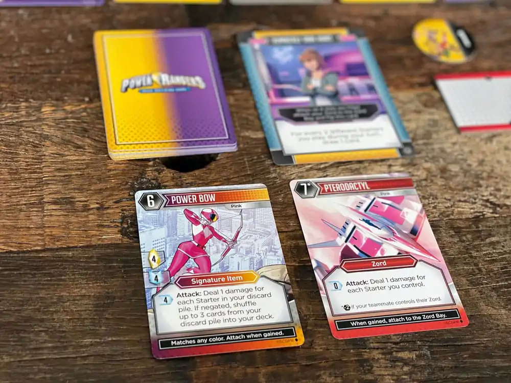 Power Rangers gra karciana Deck-Building *Englische Version* zdjęcie produktu