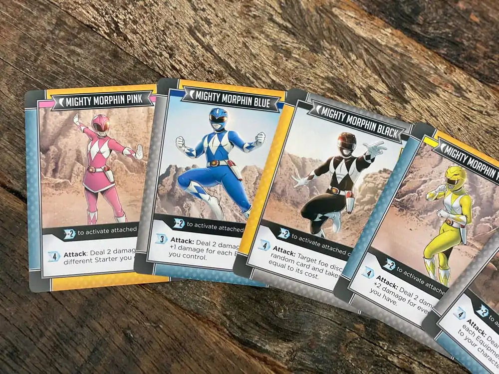 Power Rangers gra karciana Deck-Building *Englische Version* zdjęcie produktu
