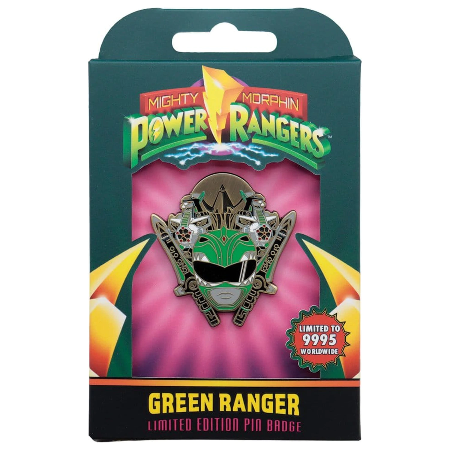 Power Rangers Przypinka Green Ranger Edycja Limitowana zdjęcie produktu