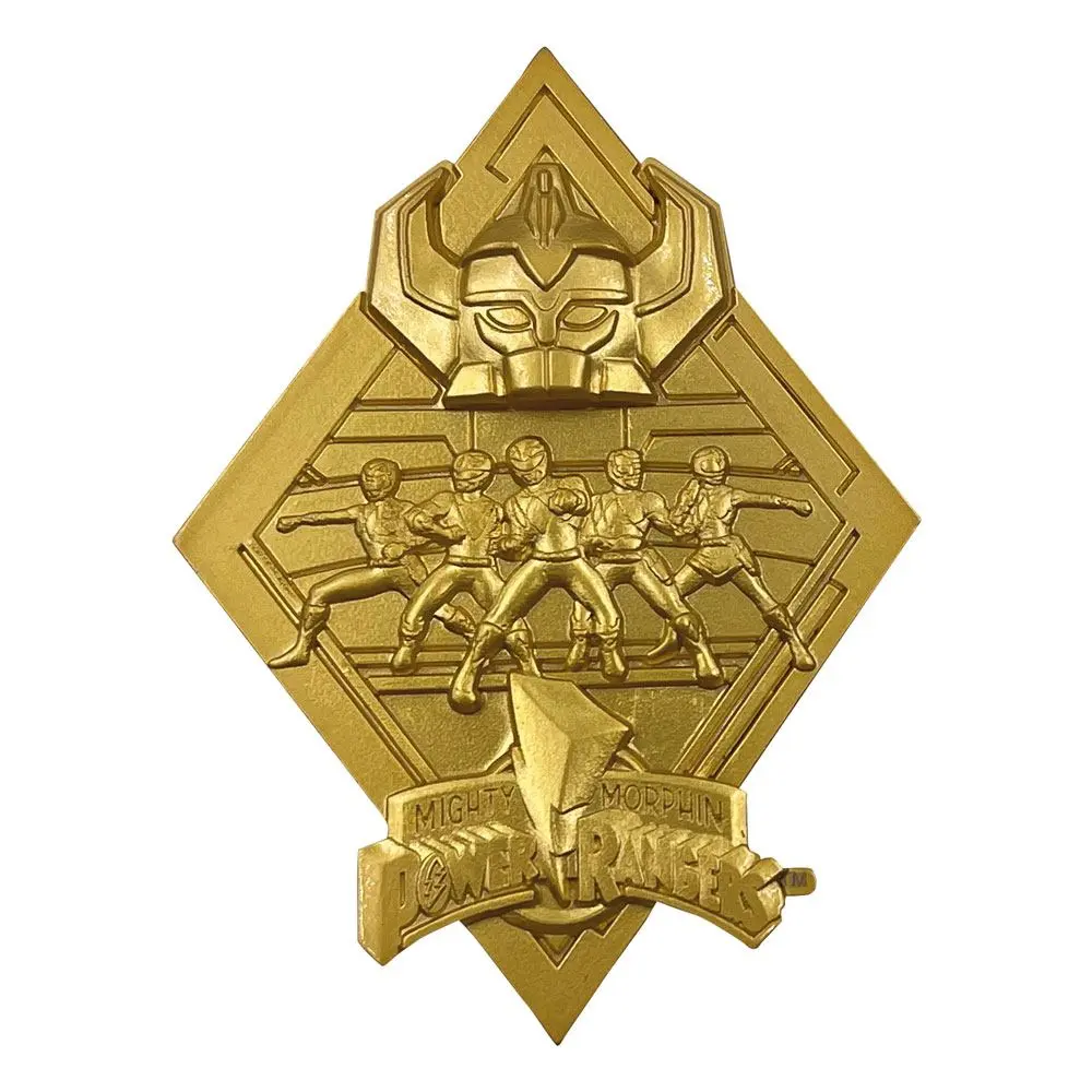 Medalion Power Rangers Edycja Limitowana pozłacany zdjęcie produktu