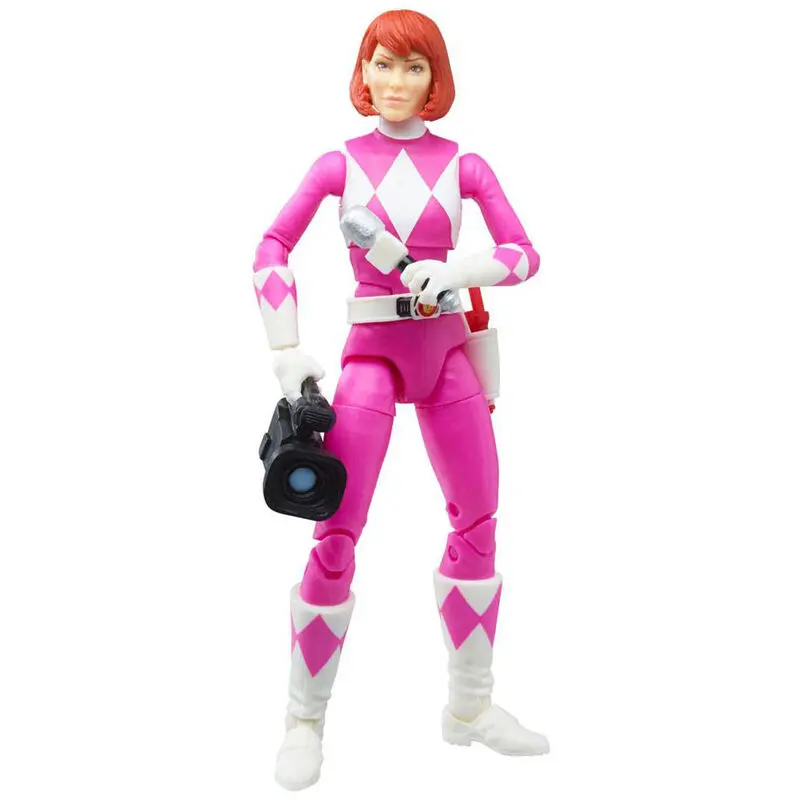 Power Rangers x Wojownicze Żółwie Ninja Lightning Collection Figurki Akcji 2022 Morphed April O'Neil i Michelangelo zdjęcie produktu