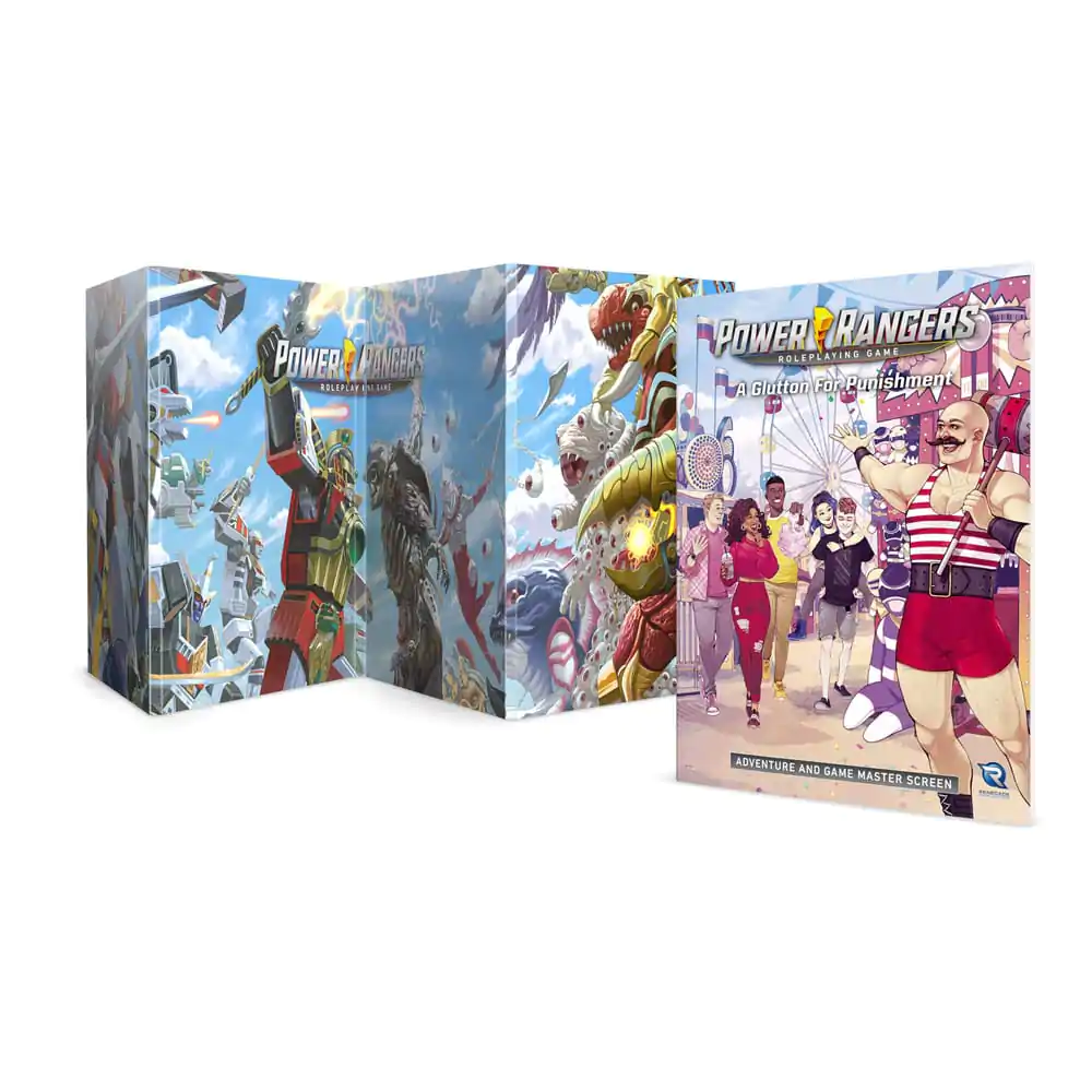 Power Rangers RPG książka A Glutton for Punishment Adventure & GM Screen *Englische Version* zdjęcie produktu