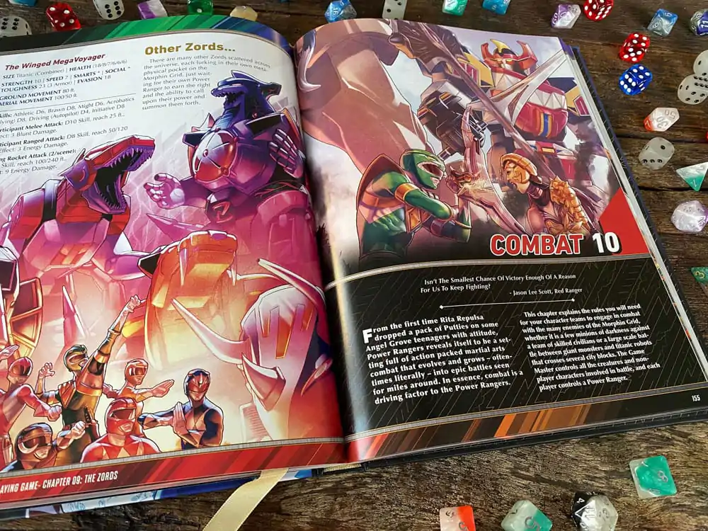 Power Rangers RPG Podręcznik Główny *English Version* zdjęcie produktu