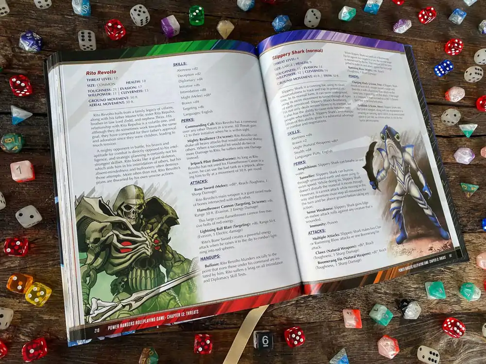 Power Rangers RPG Podręcznik Główny *English Version* zdjęcie produktu