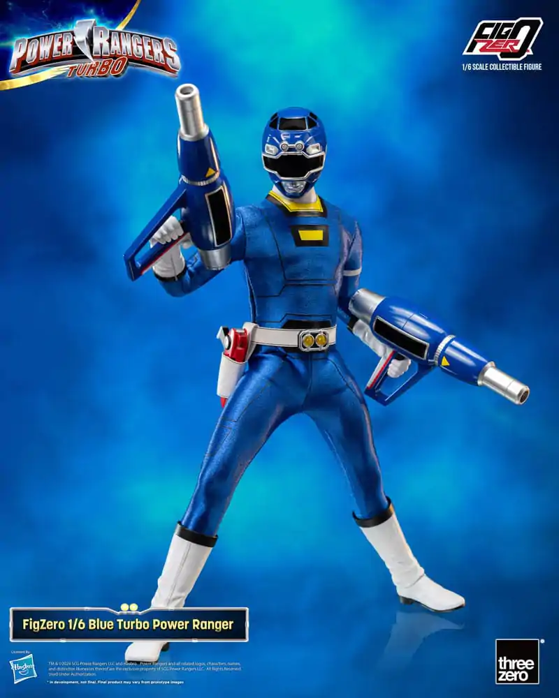 Power Rangers Turbo FigZero Figurka Akcji 1/6 Niebieski Turbo Power Ranger 30 cm zdjęcie produktu