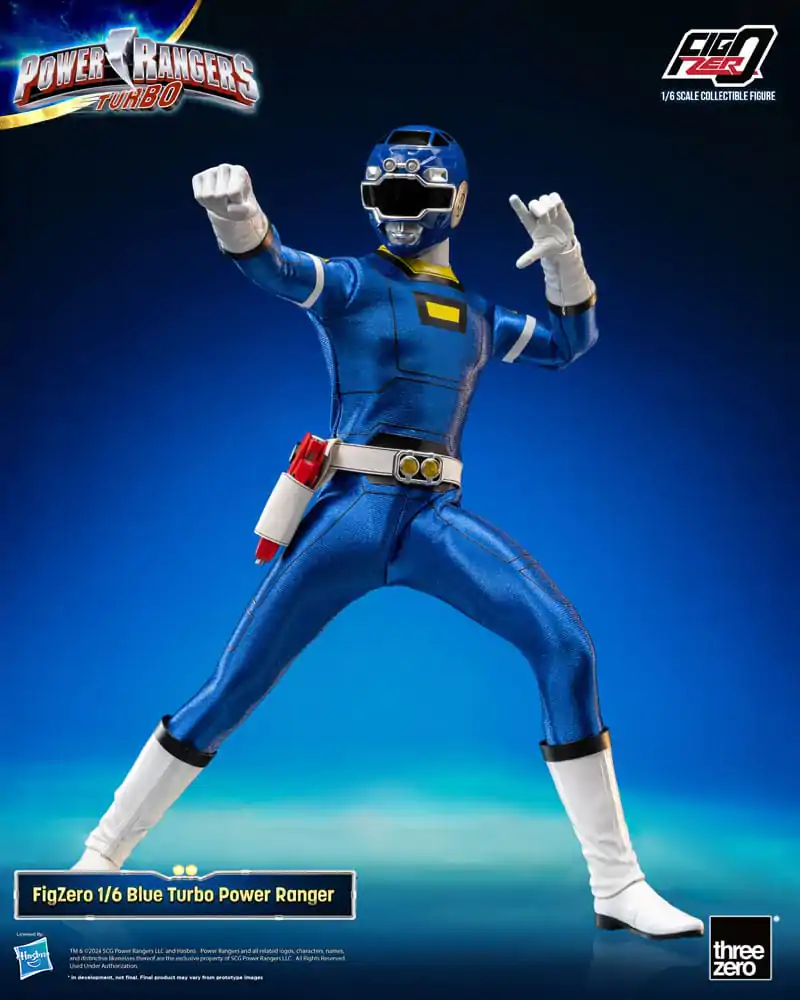 Power Rangers Turbo FigZero Figurka Akcji 1/6 Niebieski Turbo Power Ranger 30 cm zdjęcie produktu