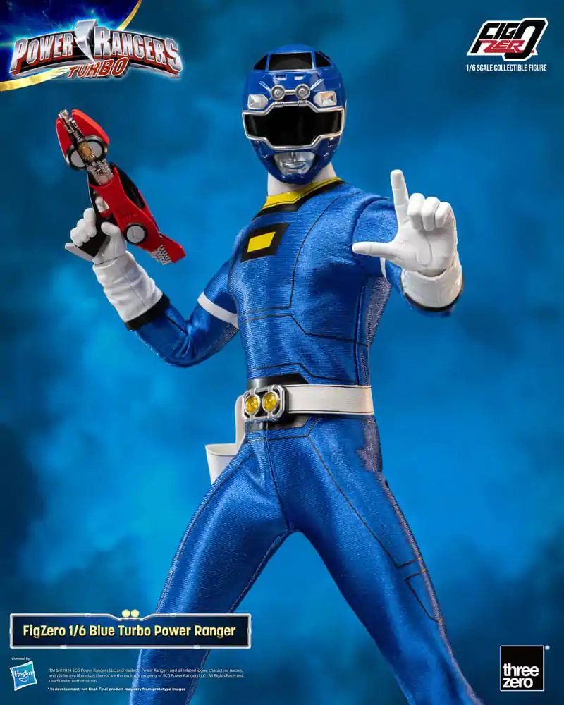 Power Rangers Turbo FigZero Figurka Akcji 1/6 Niebieski Turbo Power Ranger 30 cm zdjęcie produktu