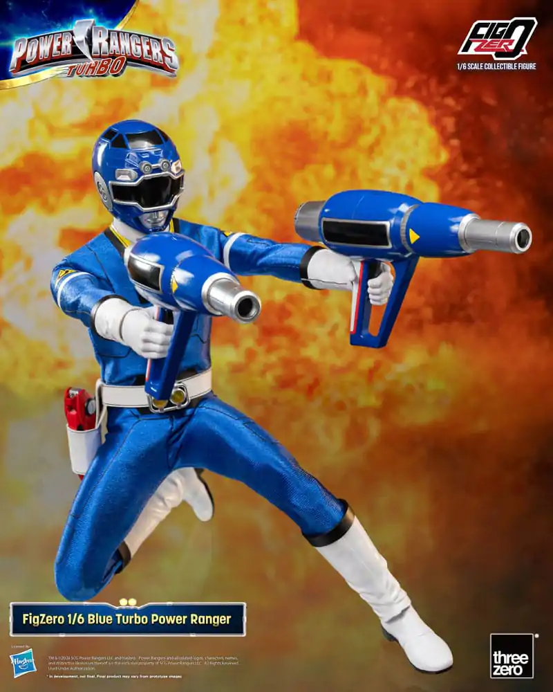 Power Rangers Turbo FigZero Figurka Akcji 1/6 Niebieski Turbo Power Ranger 30 cm zdjęcie produktu