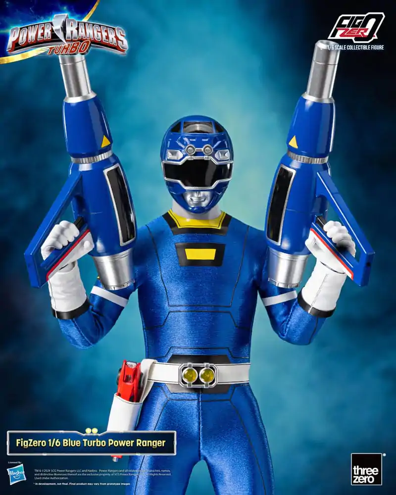 Power Rangers Turbo FigZero Figurka Akcji 1/6 Niebieski Turbo Power Ranger 30 cm zdjęcie produktu