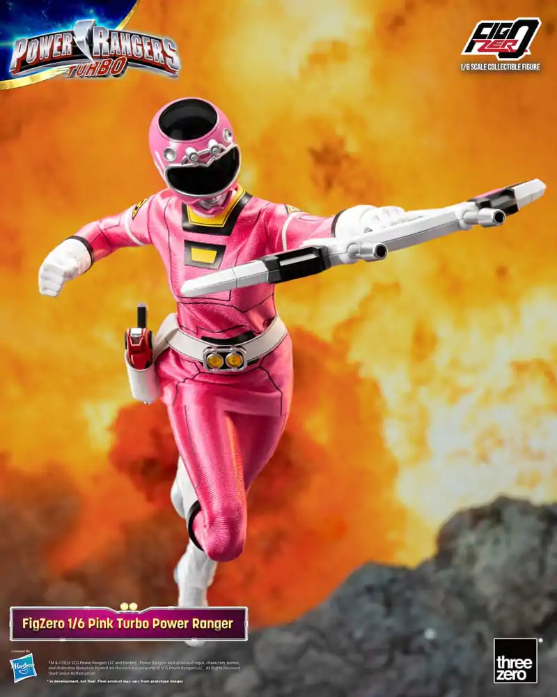 Power Rangers Turbo FigZero Figurka Akcji 1/6 Pink Turbo Power Ranger 30 cm zdjęcie produktu