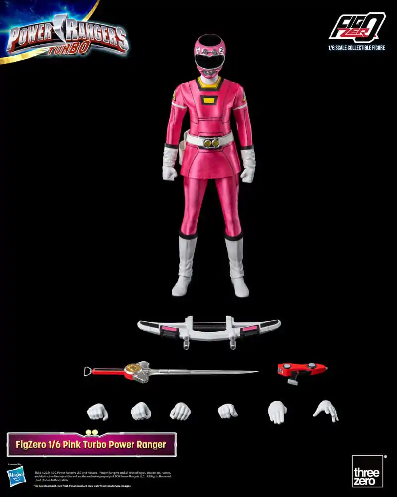 Power Rangers Turbo FigZero Figurka Akcji 1/6 Pink Turbo Power Ranger 30 cm zdjęcie produktu