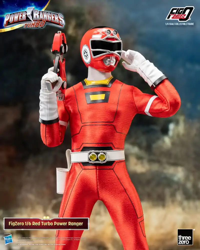 Power Rangers Turbo FigZero Figurka Akcji 1/6 Red Turbo Power Ranger 30 cm zdjęcie produktu