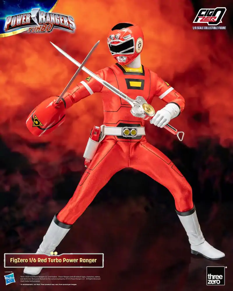 Power Rangers Turbo FigZero Figurka Akcji 1/6 Red Turbo Power Ranger 30 cm zdjęcie produktu